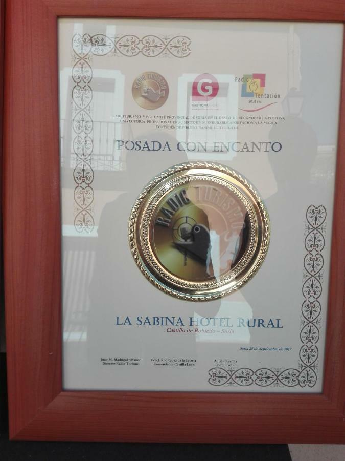 La Sabina Hotel Castillejo de Robledo Exterior photo